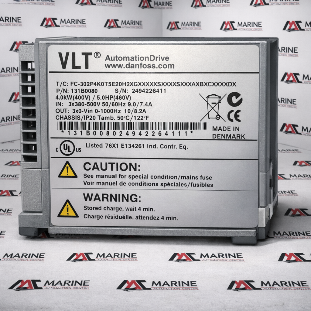 Danfoss 131b0080 Frequency Converter Fc-302p4k0t5e20h2xg thumbnail