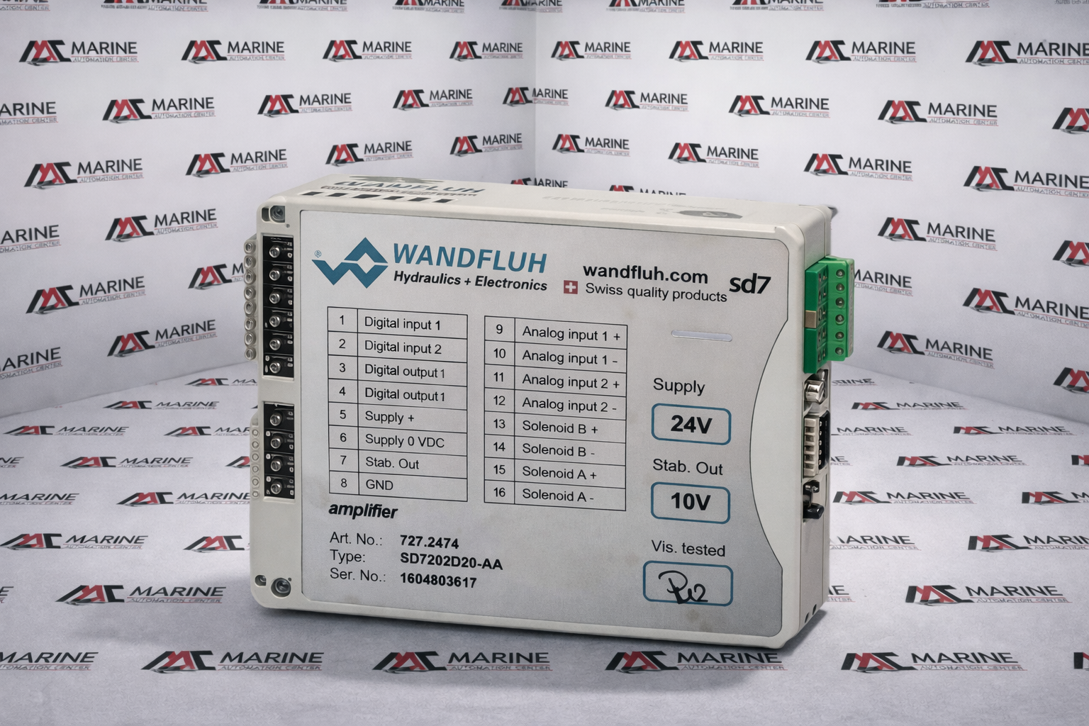 Wandfluh Sd7202d20-Aa Amplifier Module thumbnail