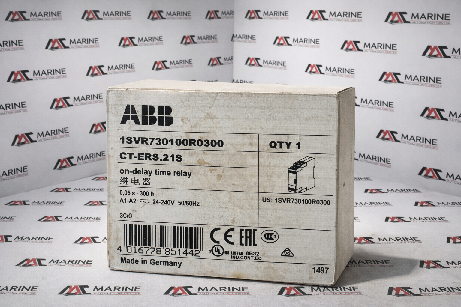 ABB CT-ERS.21S On-delay Time Relay 1SVR730100R0300 thumbnail