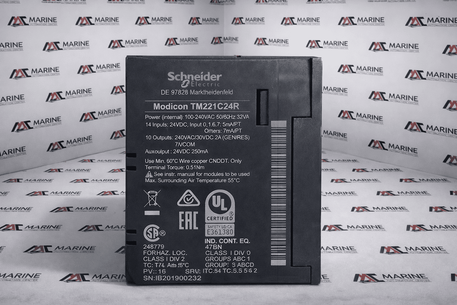 Schneider Electric Tm221c24r Logic Controller thumbnail