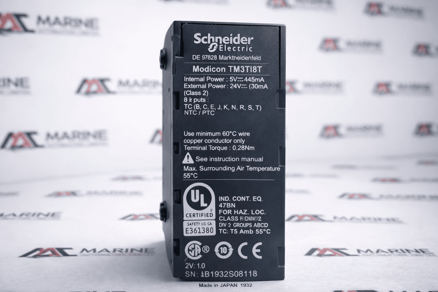 Schneider Electric Tm3ti8t PLC Analog Input Module thumbnail