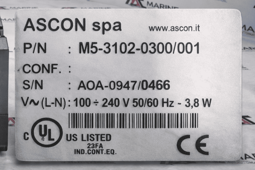 Ascon M-5-3102-0300 Process Controller M5 3102000 thumbnail