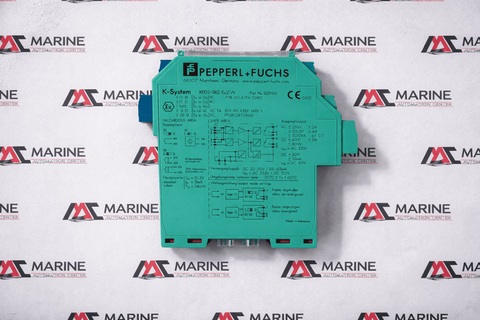 Pepperl+fuchs Kfd2-sr2-ex2.w Switch Amplifier 132960 thumbnail