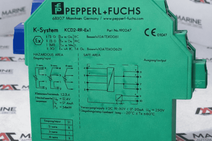 Pepperl+Fuchs KCD2-RR-Ex1 Safety Barrier 190247 thumbnail
