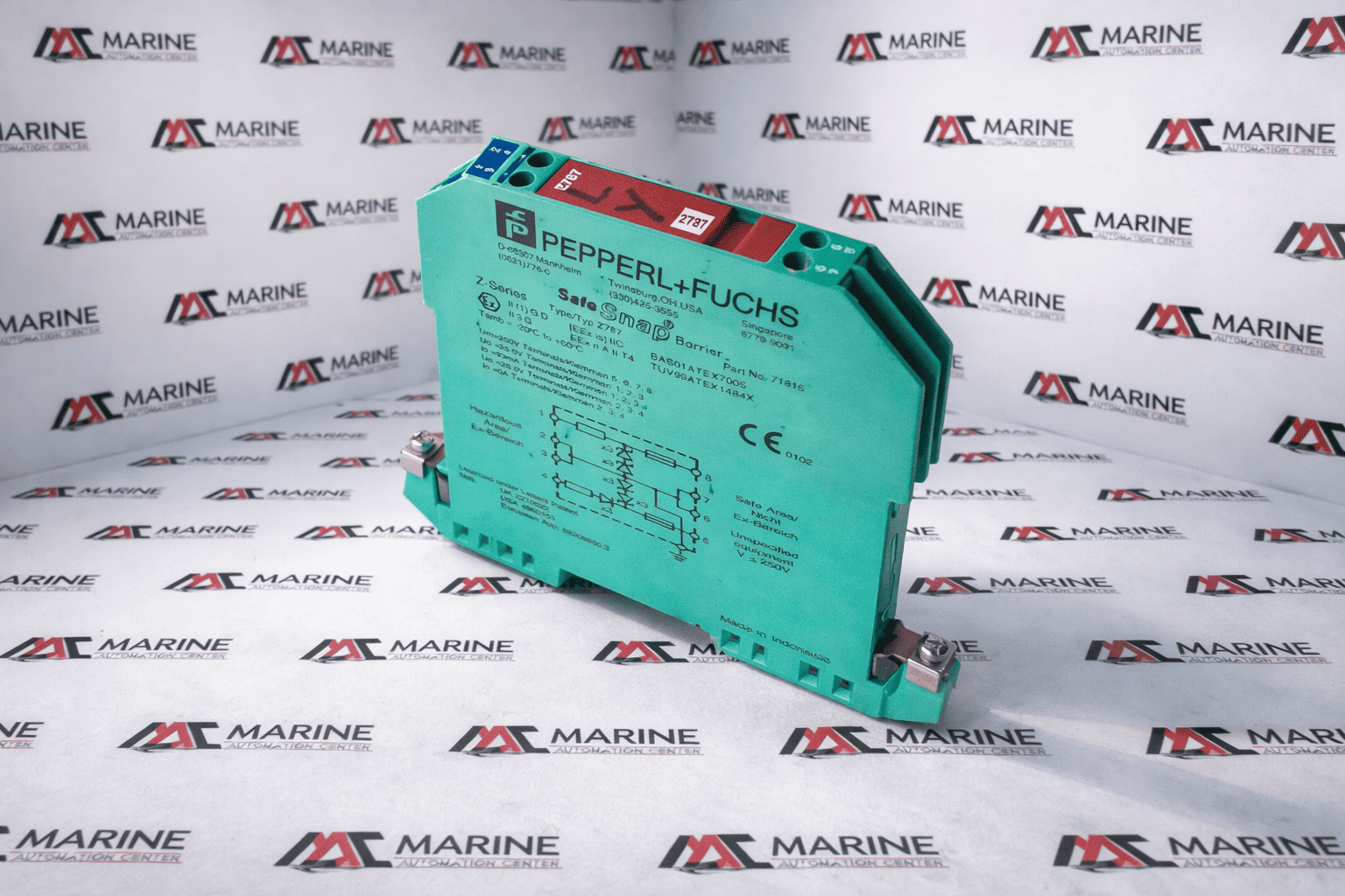 Pepperl+fuchs Z787 Zener Barrier Intrinsically Safe 71816 thumbnail