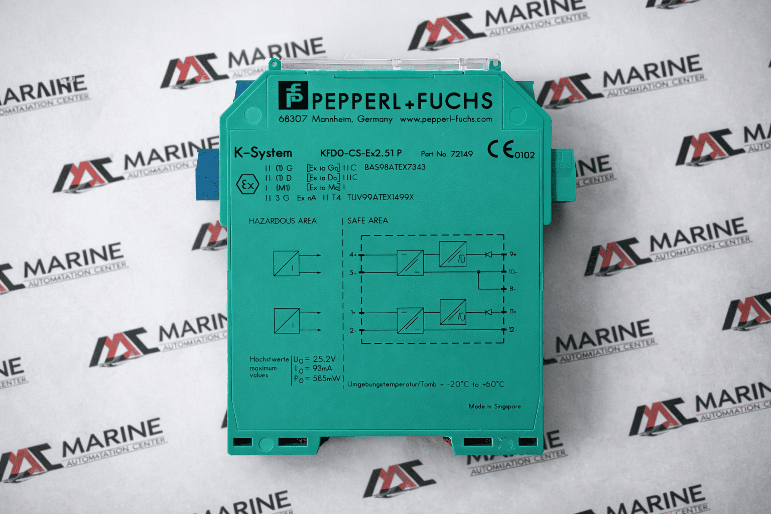 Pepperl+Fuchs kfdo-cs-ex2.51p Current Driver 72149 thumbnail