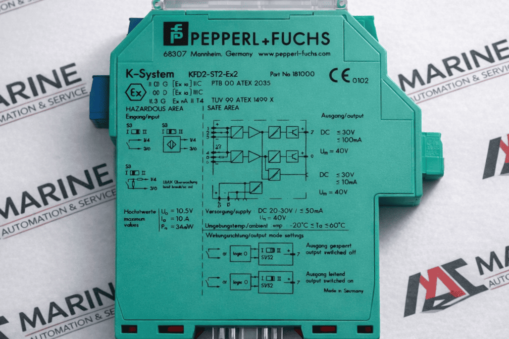 Pepperl+Fuchs Kfd2-St2-Ex2 Switch Amplifier 181000 thumbnail