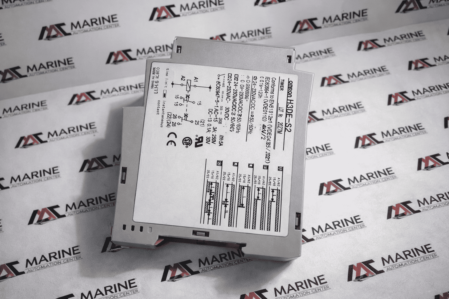 Omron H3de-s2 Time Relay Rs 277-3558 thumbnail