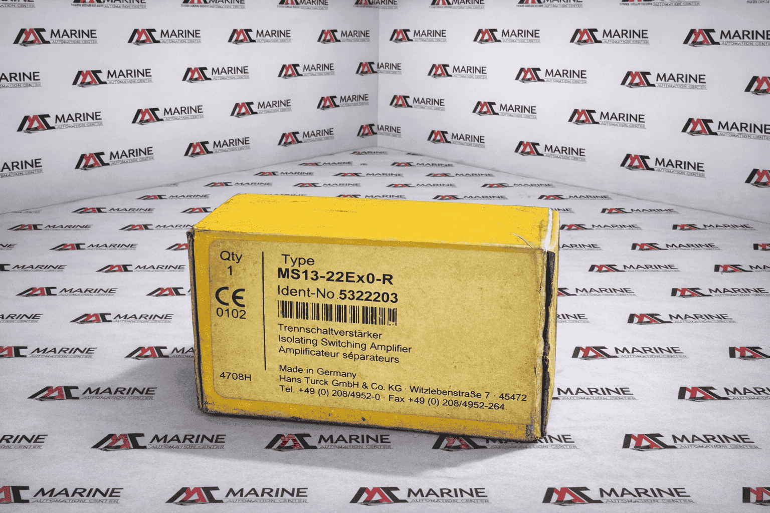 Turck Ms13-22ex0-r Isolating Switching Amplifier Relay thumbnail