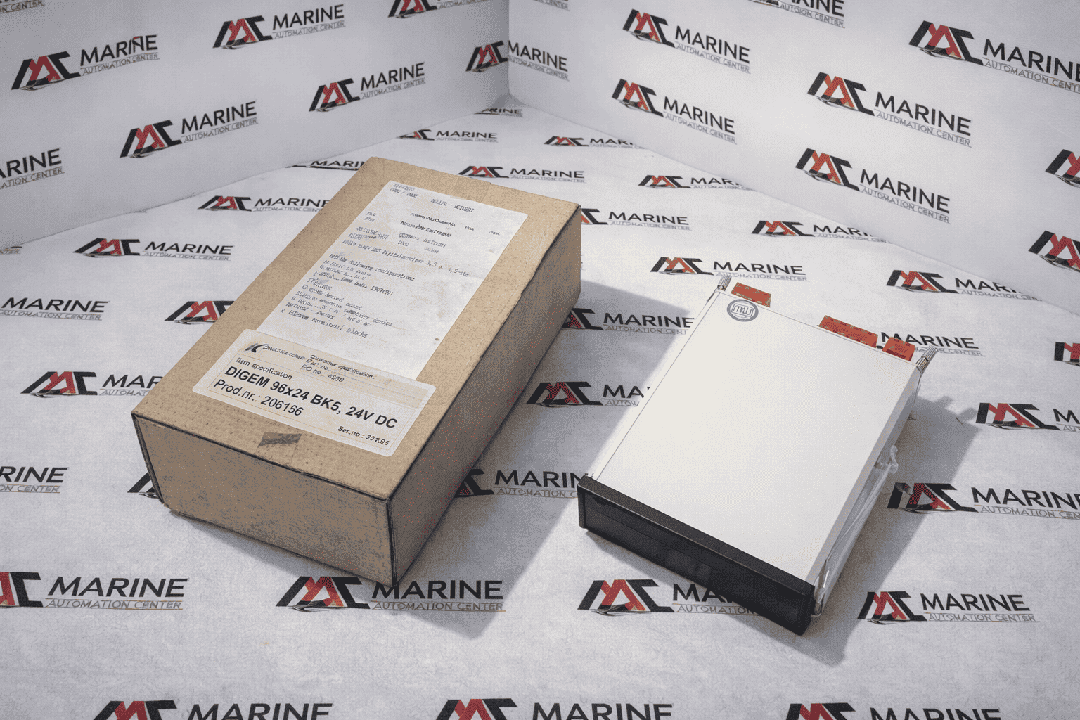 Gmw Digem 96 X 24 Bk5 Panel Meter A1275 thumbnail