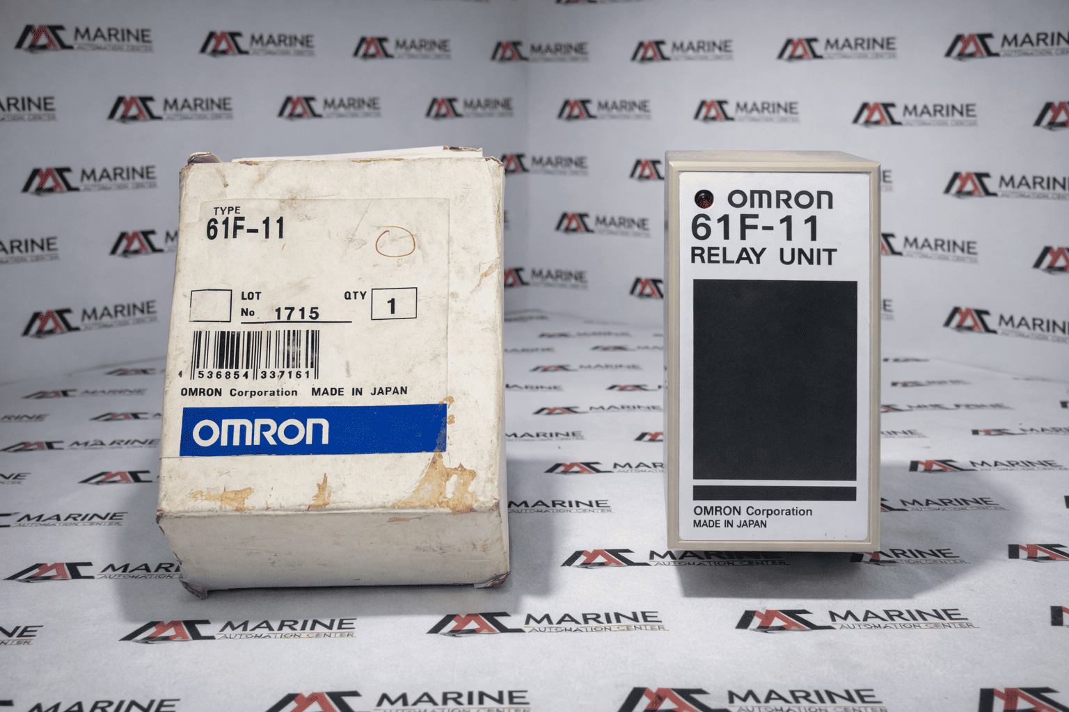 Omron 61f-11 Relay Unit 1715