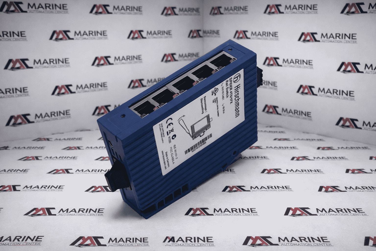 Hirschmann Spider 4tx/1fx Rail Switch 943221-001 thumbnail