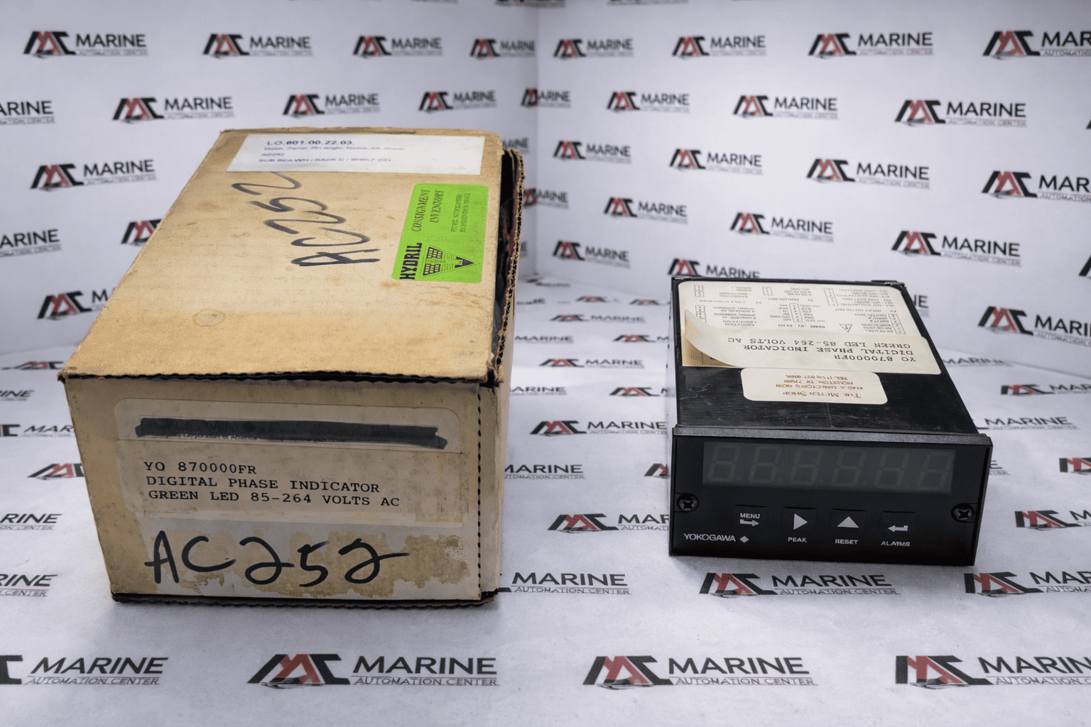 Yokogawa Yo 870000fr Digital Phase Indicator Rs485-p3-rs232 thumbnail