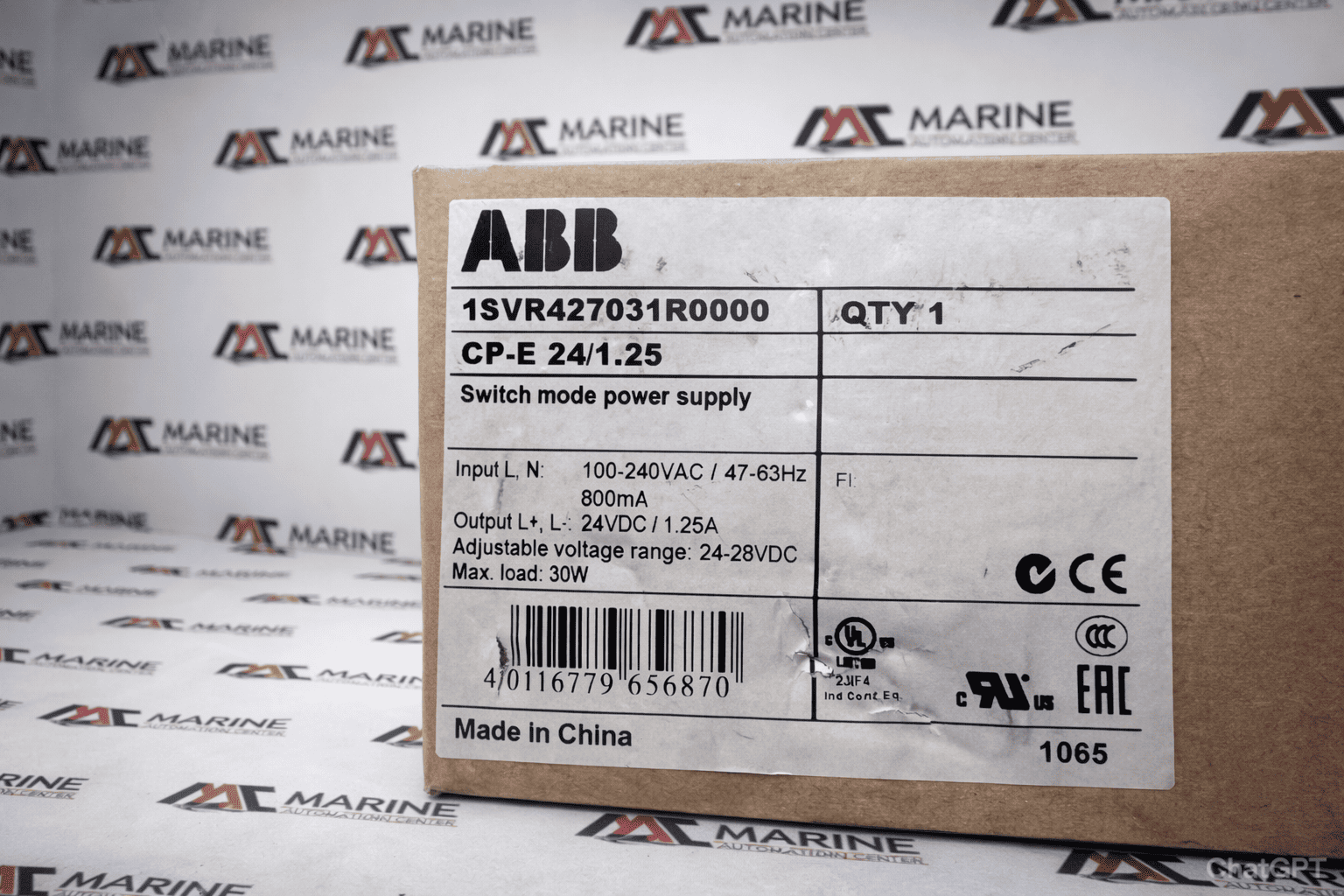 ABB Cp-e 24/1.25 Switch Mode Power Supply thumbnail