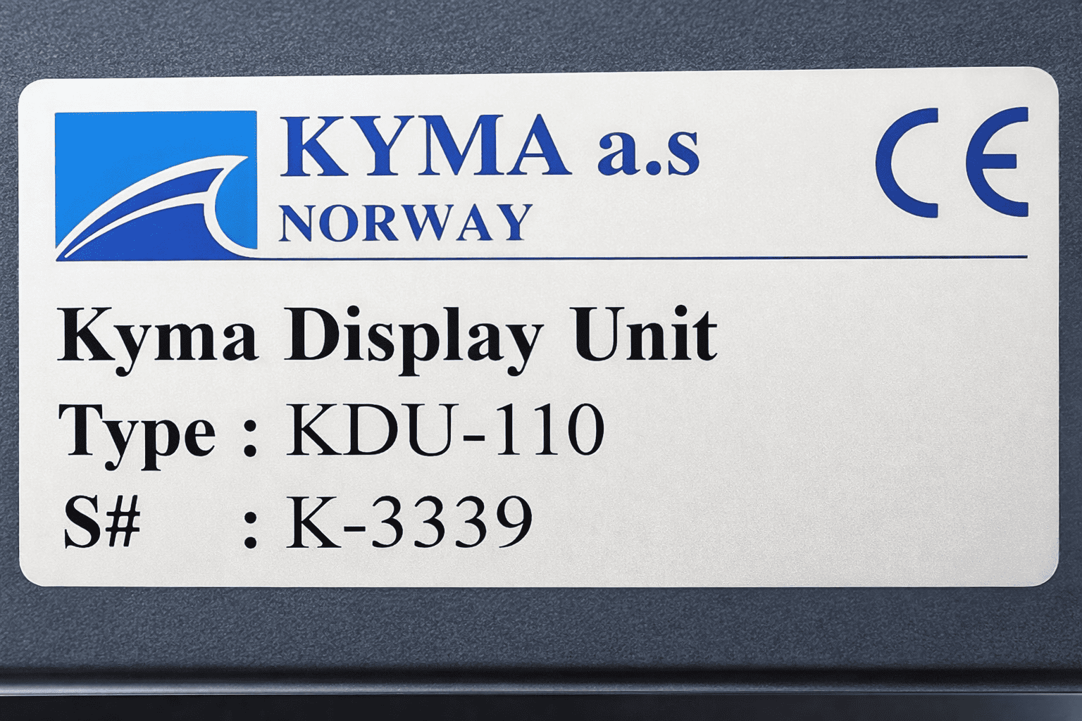 KYMA P.KDU-101 PERFOMANCE MONITOR KDU-110 thumbnail