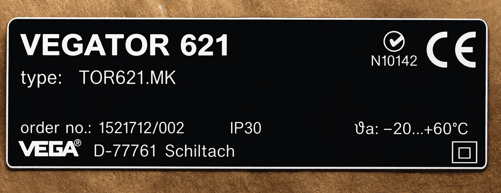 VEGATOR 621 Instrument Level Switch TOR621.MK thumbnail