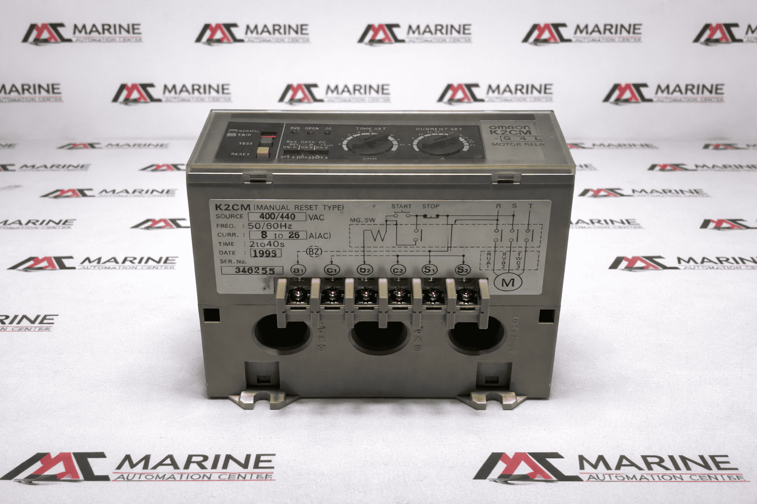 OMRON K2CM-Q4L MOTOR RELAY K2CMQ4L thumbnail