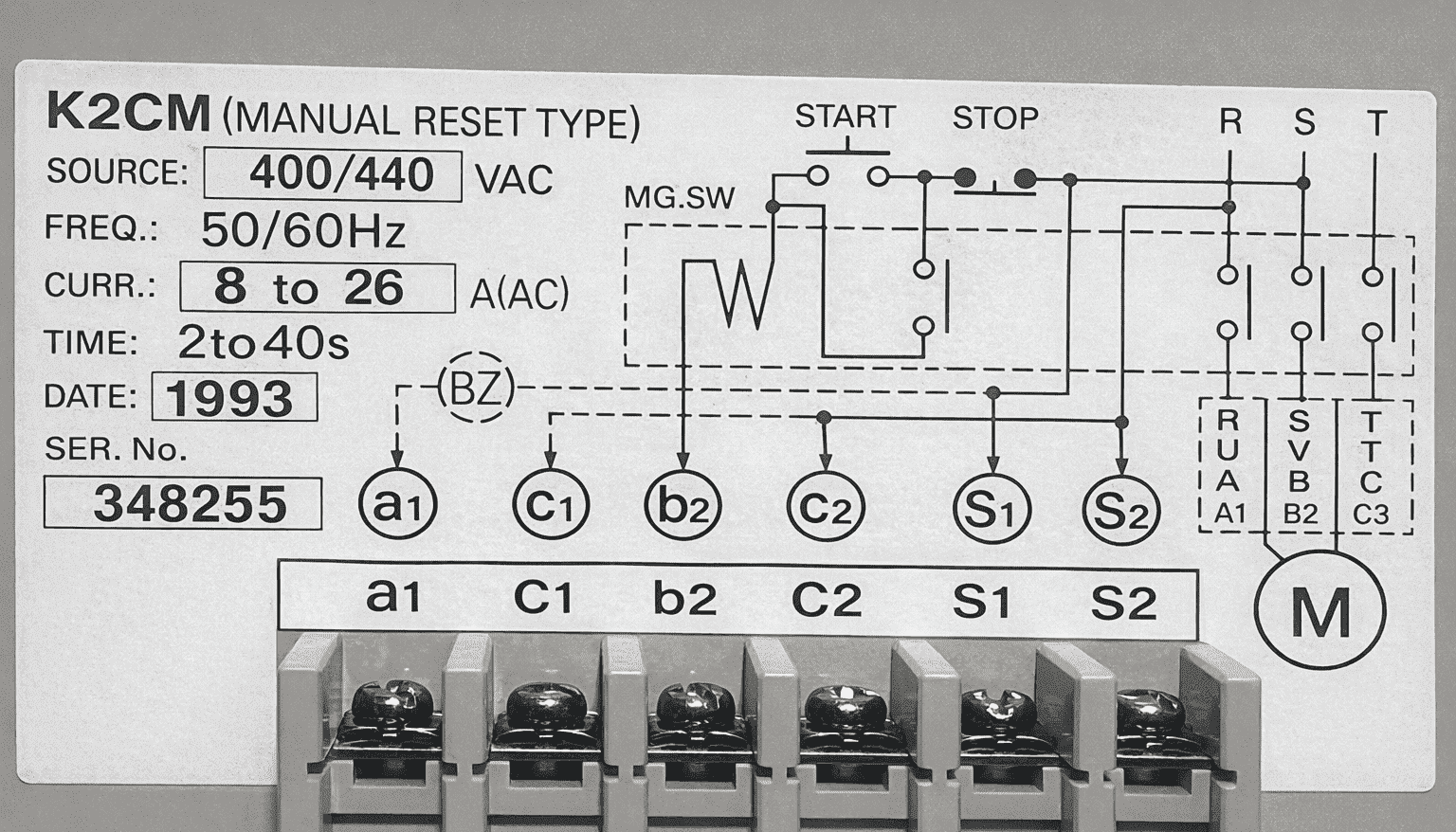 OMRON K2CM-Q4L MOTOR RELAY K2CMQ4L thumbnail