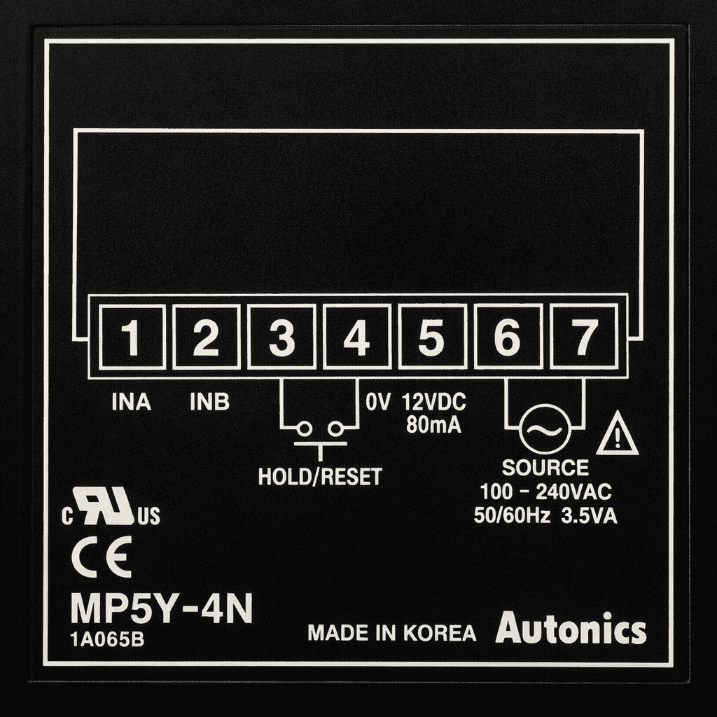 AUTONICS MP5Y-4N Digital Pulse Meter 1A065B thumbnail