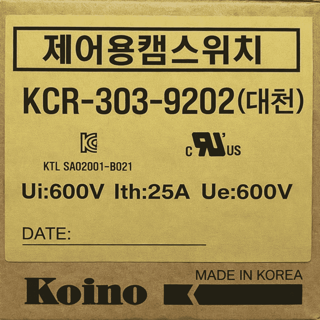 KOINO KCR-303 CAM SWITCH KCR-303-3202 thumbnail