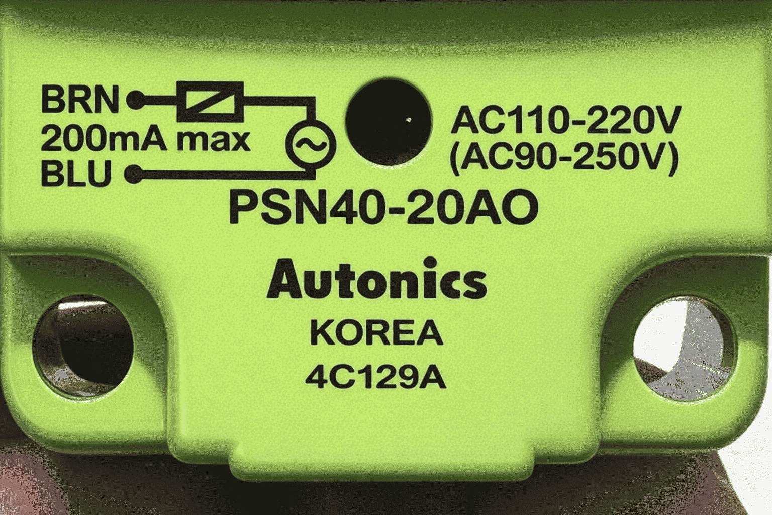 AUTONICS PSN40-20A0 Inductive Proximity Sensor AC110-220V