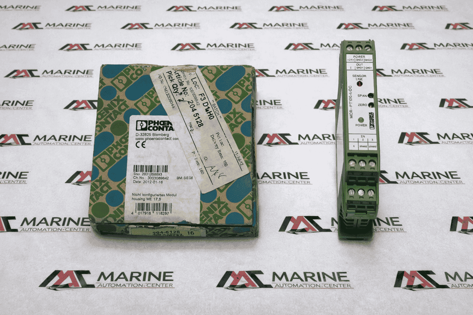 PHOENIX CONTACT MCR-PT100/I/DC CONVERTER thumbnail