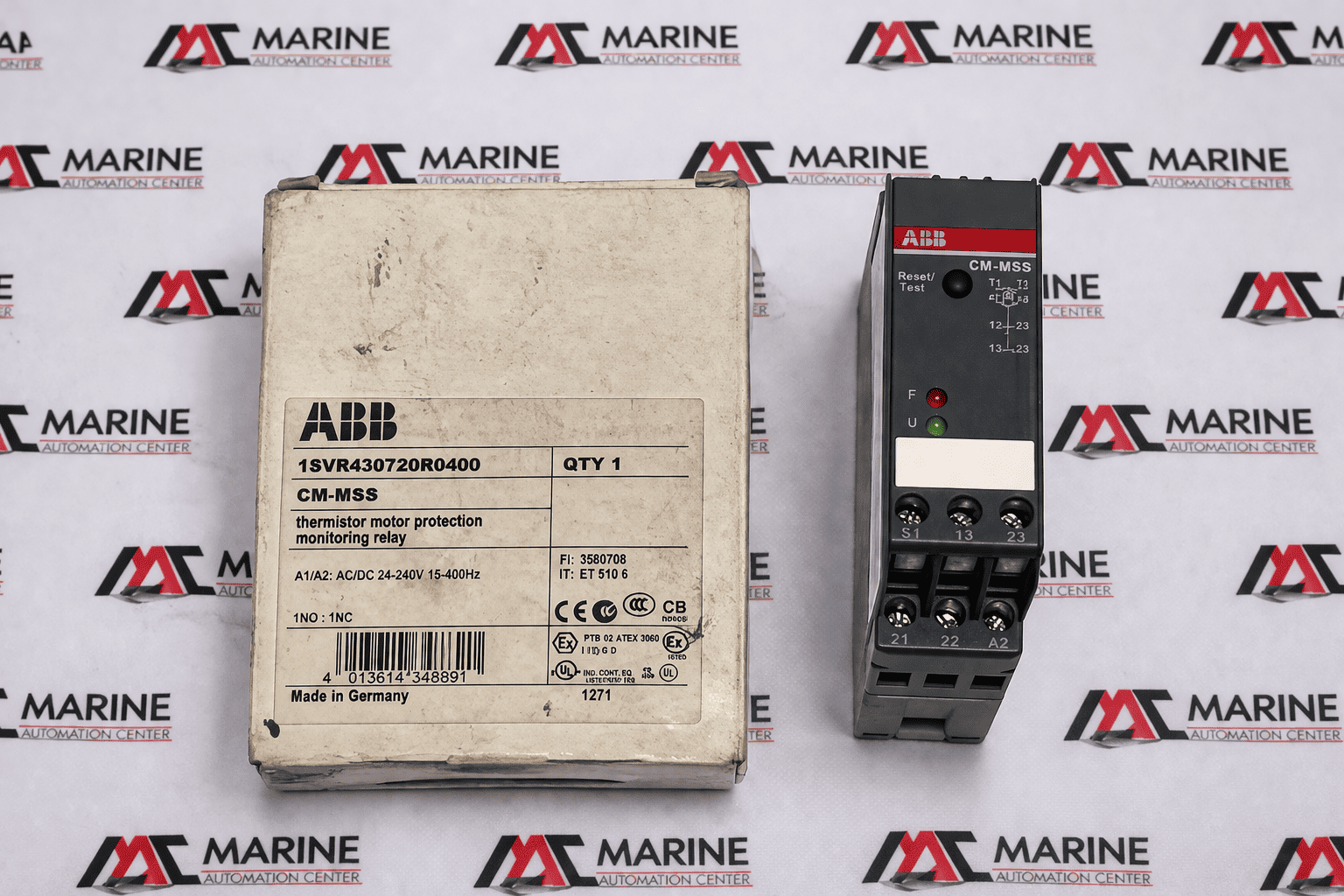 Abb cm-mss Monitoring Relay 1SVR430720R0400 thumbnail