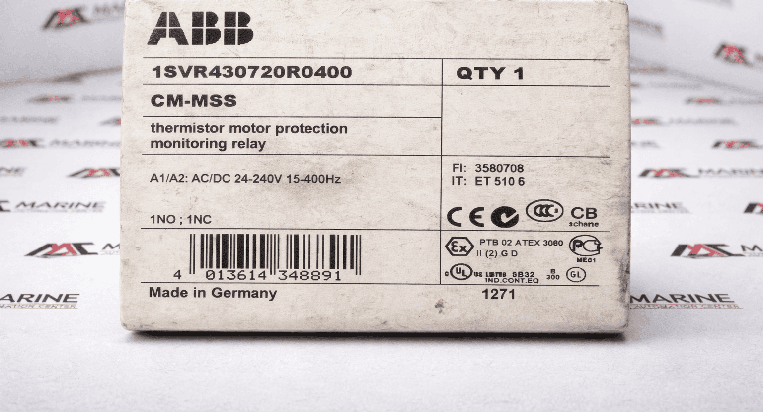 Abb cm-mss Monitoring Relay 1SVR430720R0400 thumbnail