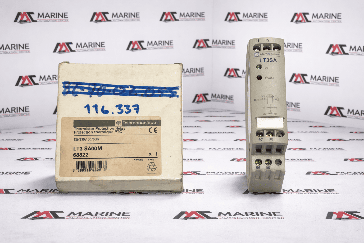 Telemecanique LT3SA00M Thermistor Protection Relay thumbnail