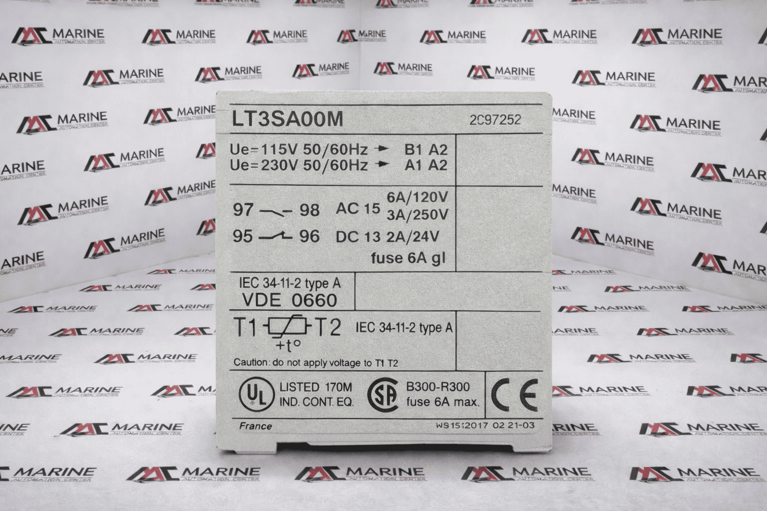 Telemecanique LT3SA00M Thermistor Protection Relay thumbnail