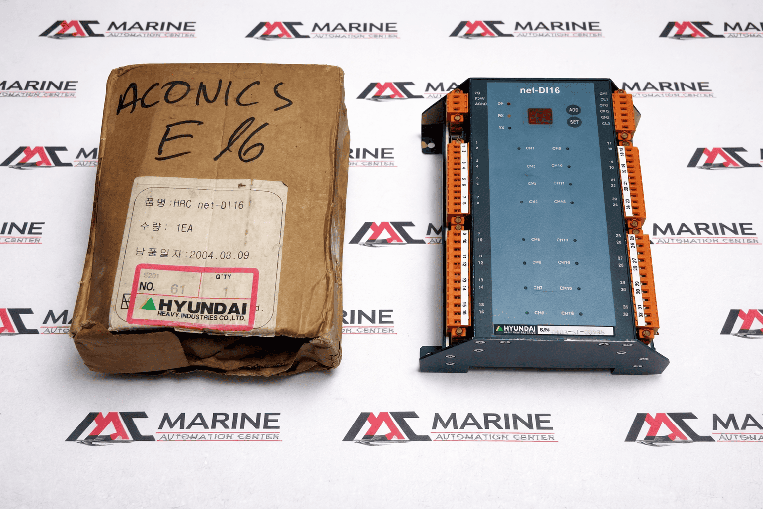 HYUNDAI NET-DI 16 DIGITAL INPUT MODULE 0403-51-00935 thumbnail