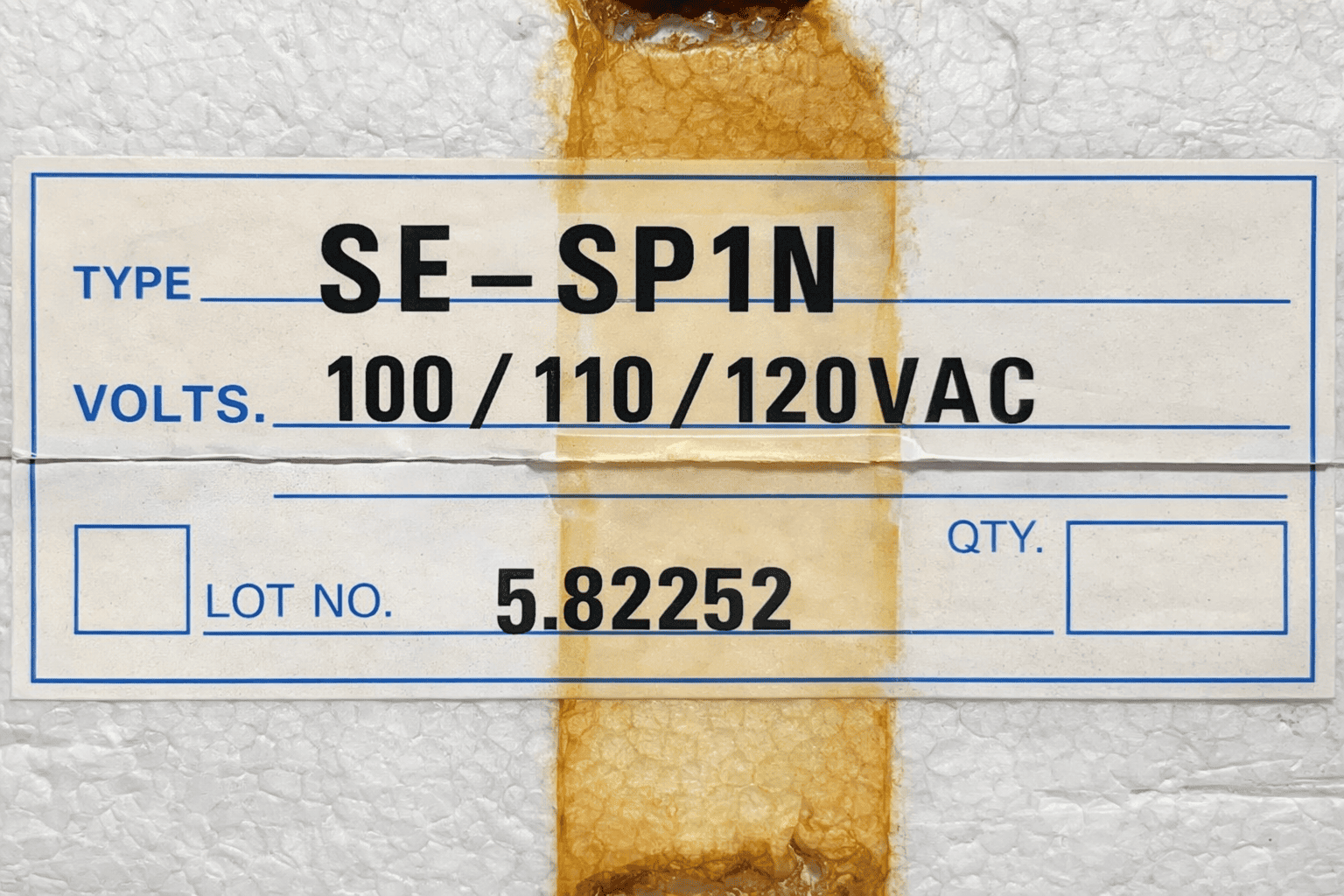 OMRON SE-SP1N MOTOR RELAY 582252 thumbnail