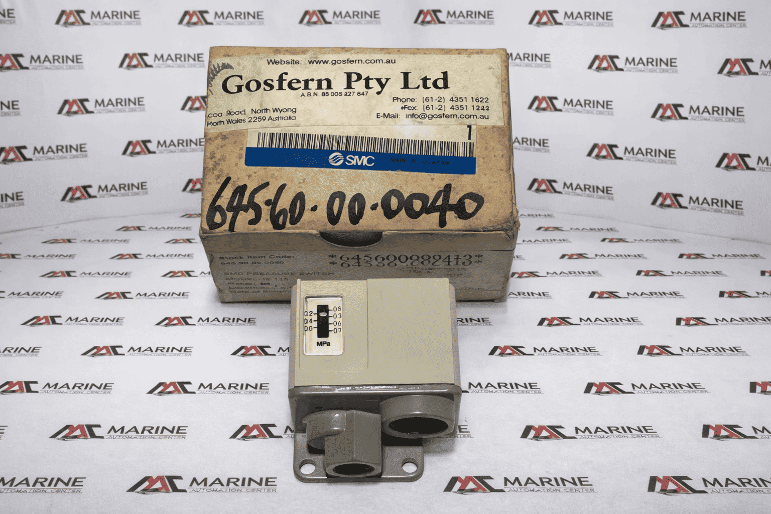 SMC IS3000-02-X204 PNEUMATIC PRESSURE SWITCH thumbnail