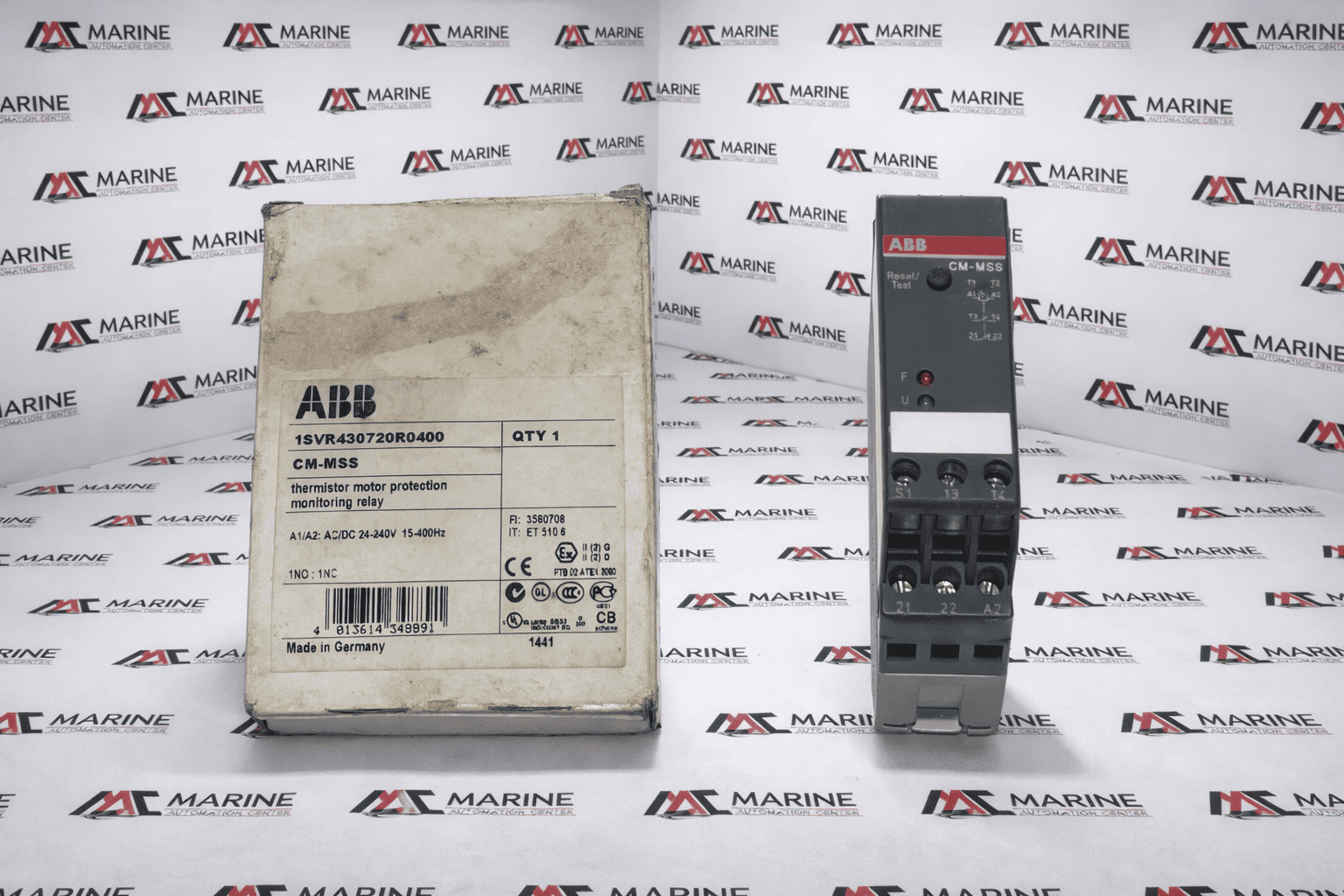 ABB CM-MSS MONITORING RELAY 1SVR430720R0400 thumbnail