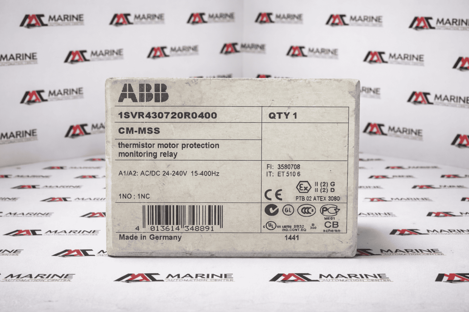 ABB CM-MSS MONITORING RELAY 1SVR430720R0400 thumbnail