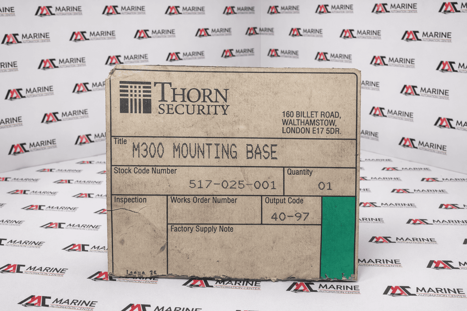 THORN SECURITY M300 DETECTOR BASE SCN 517-025-001 thumbnail