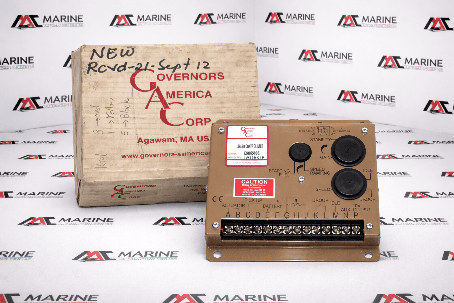 GAC ESD5500E SPEED CONTROL UNIT IW398-019 thumbnail