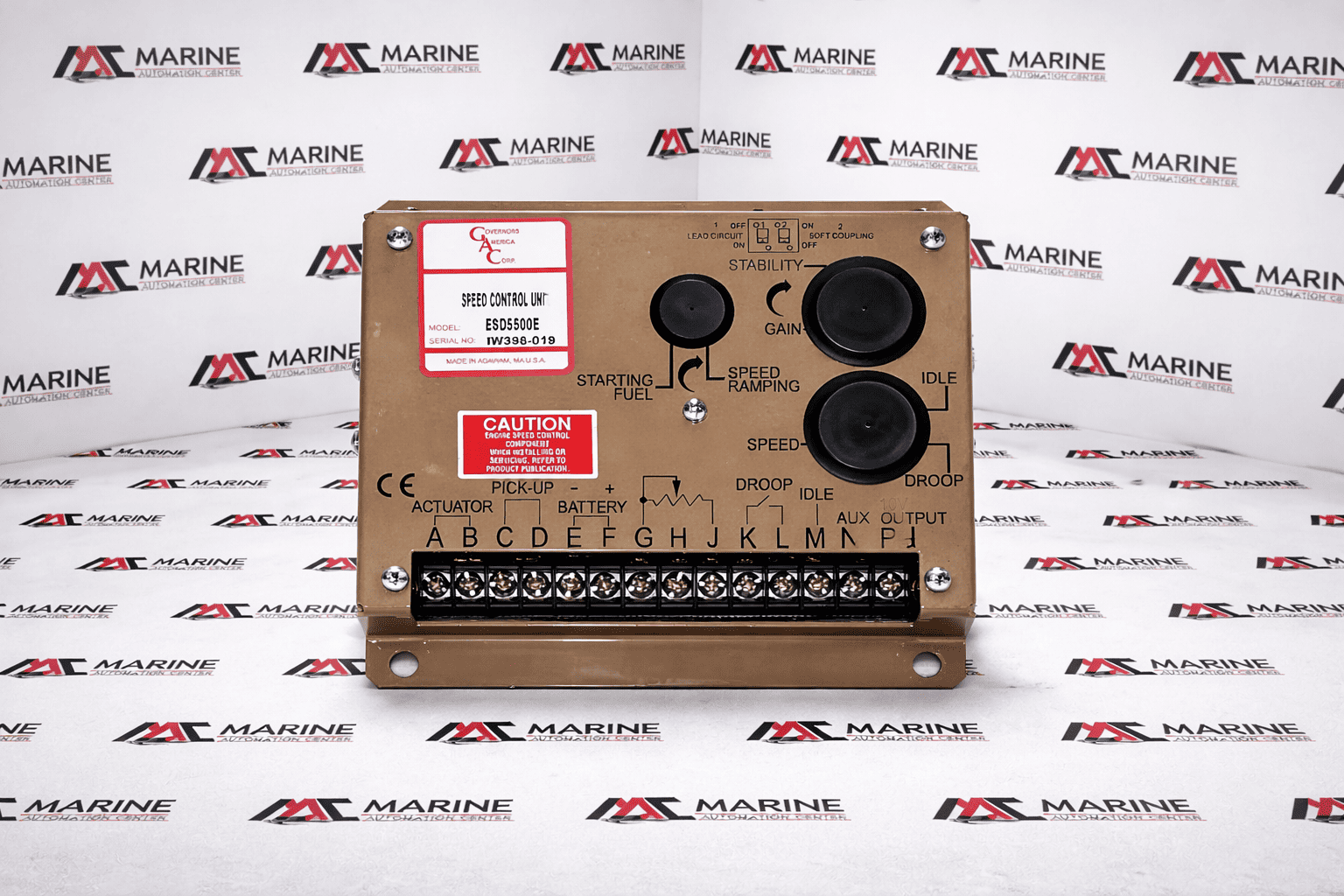 GAC ESD5500E SPEED CONTROL UNIT IW398-019 thumbnail