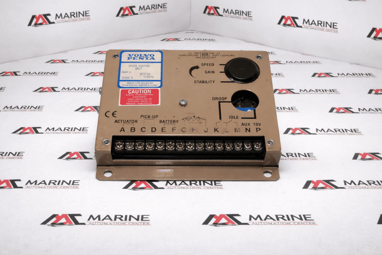 VOLVO PENTA 873738 SPEED CONTROL UNIT V15676 thumbnail