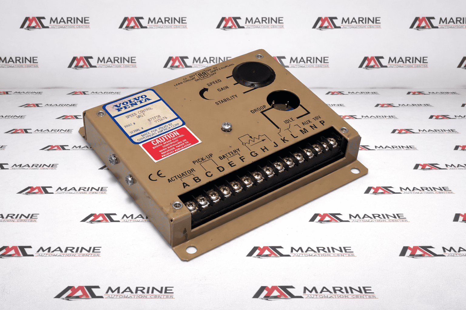 VOLVO PENTA 873738 SPEED CONTROL UNIT V15676 thumbnail