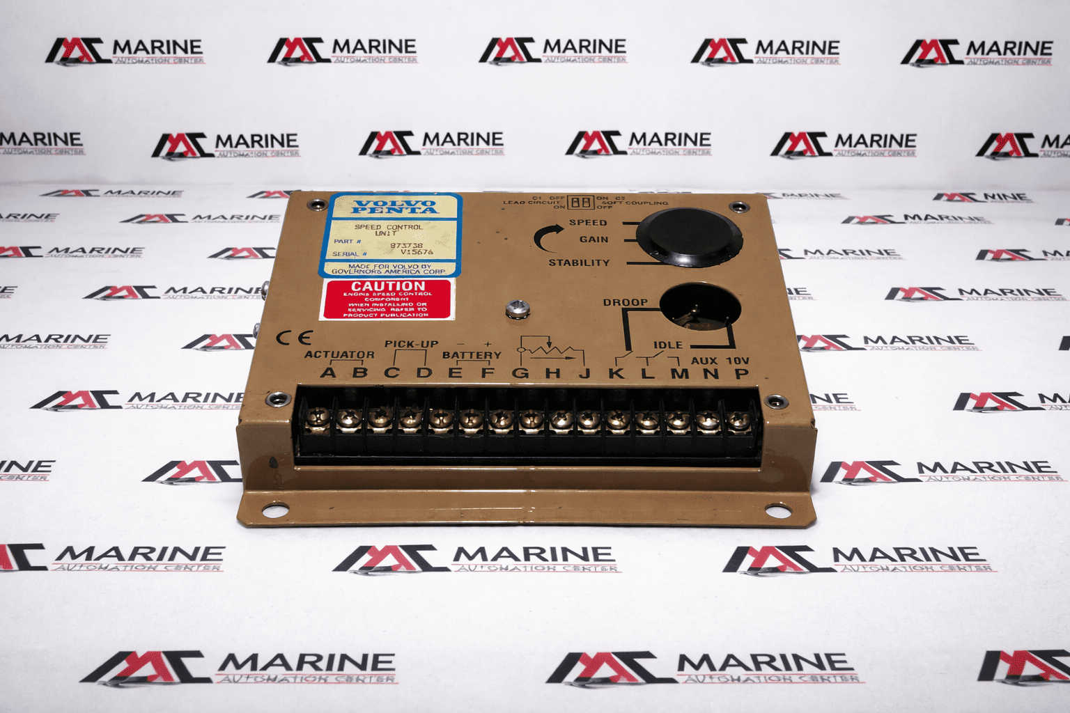 VOLVO PENTA 873738 SPEED CONTROL UNIT V15676 thumbnail