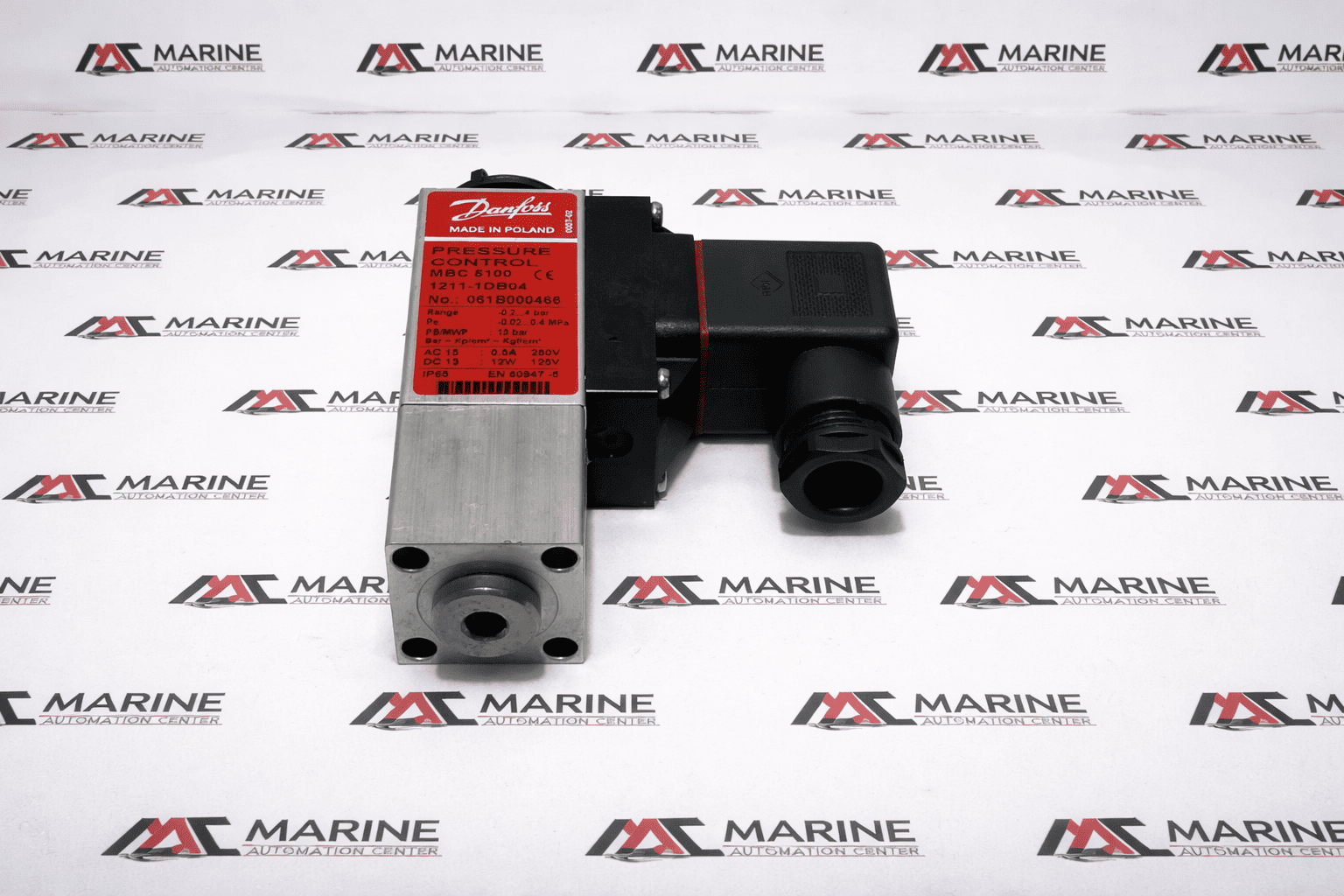 DANFOSS MBC 51001211-1DB04 PRESSURE CONTROL 061B000466 thumbnail