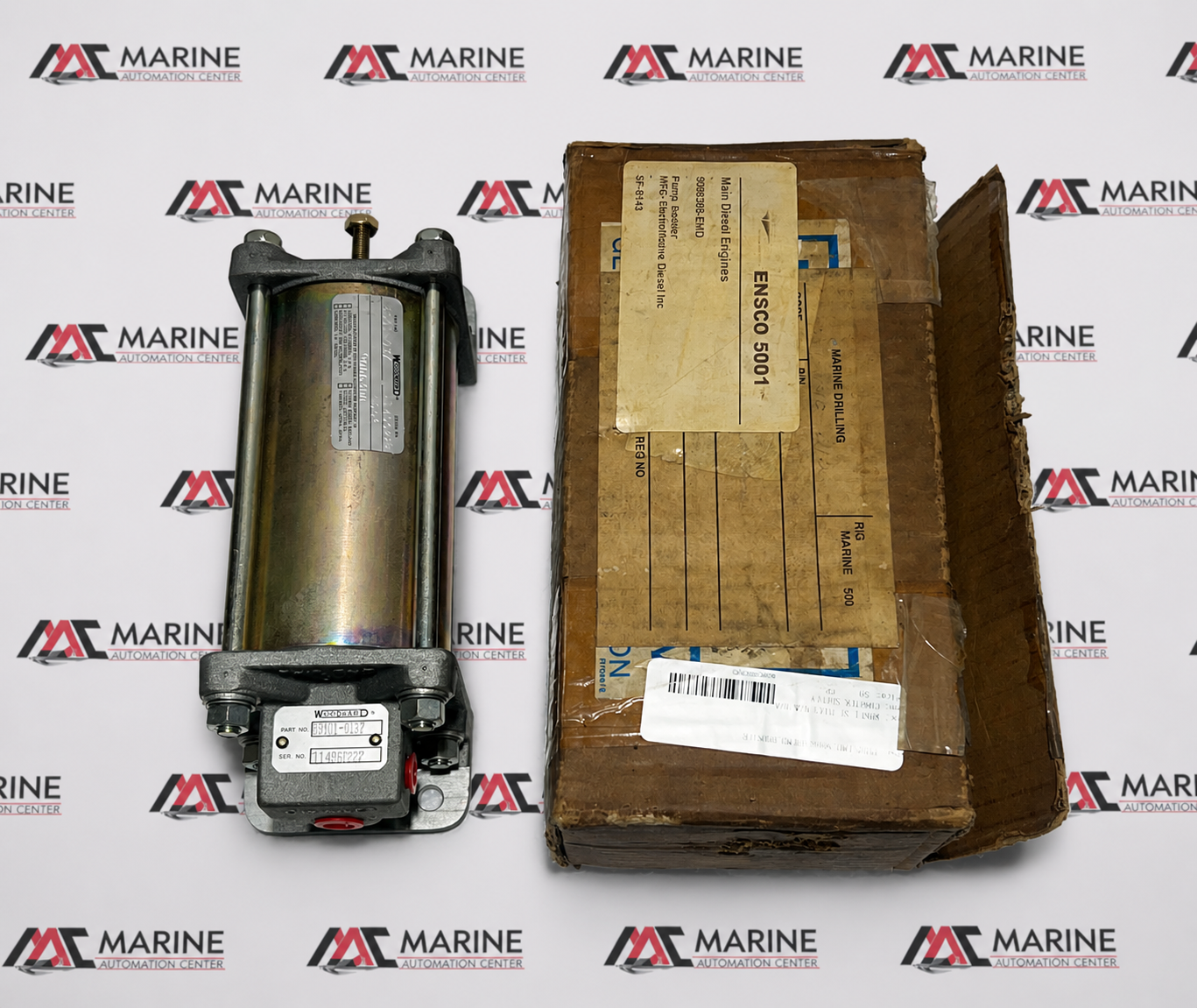 WOODWARD 8901-037 BOOSTER SERVOMOTOR thumbnail
