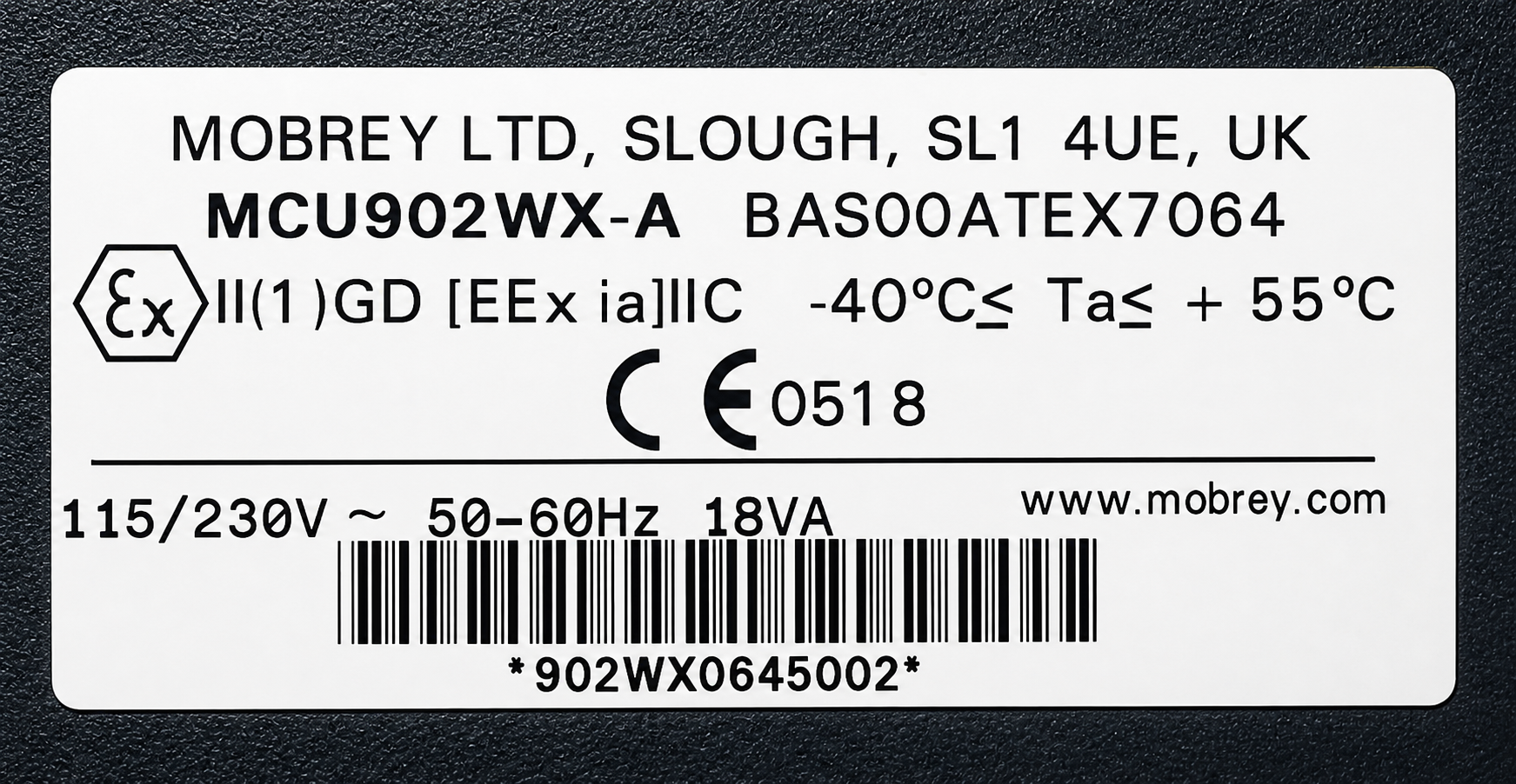MOBREY MCU900 SERIES LEVEL CONTROLLER PANEL MOUNTED MCU901 PX-A thumbnail