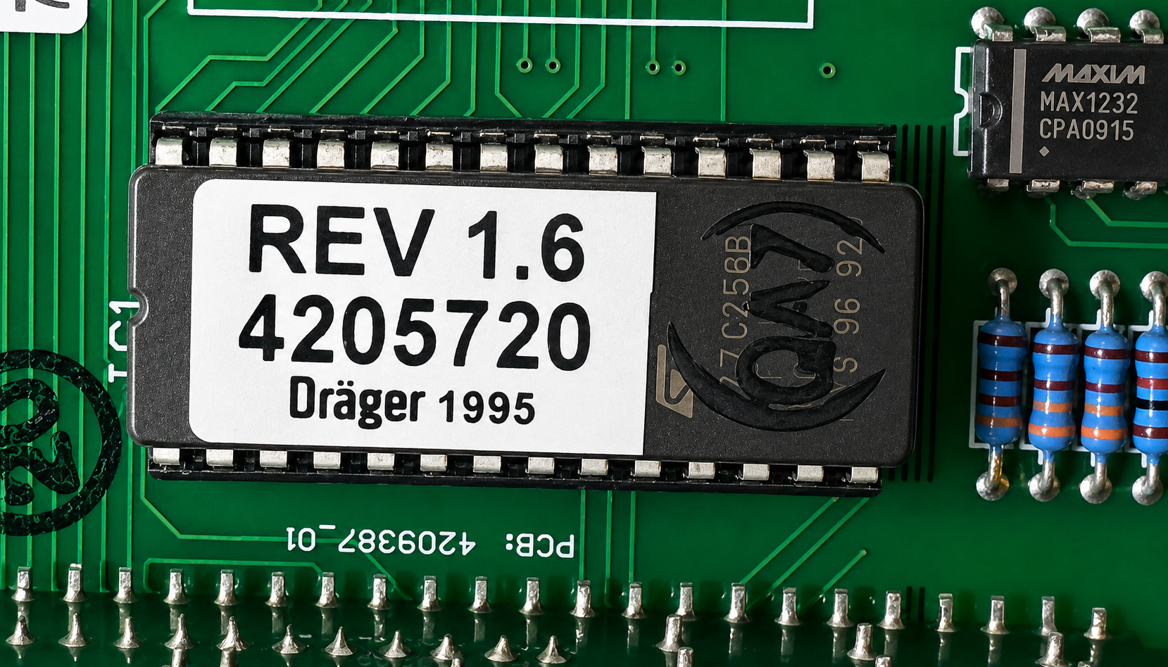 Drager Regard 4205701 PCB Gas Detection Alarm thumbnail