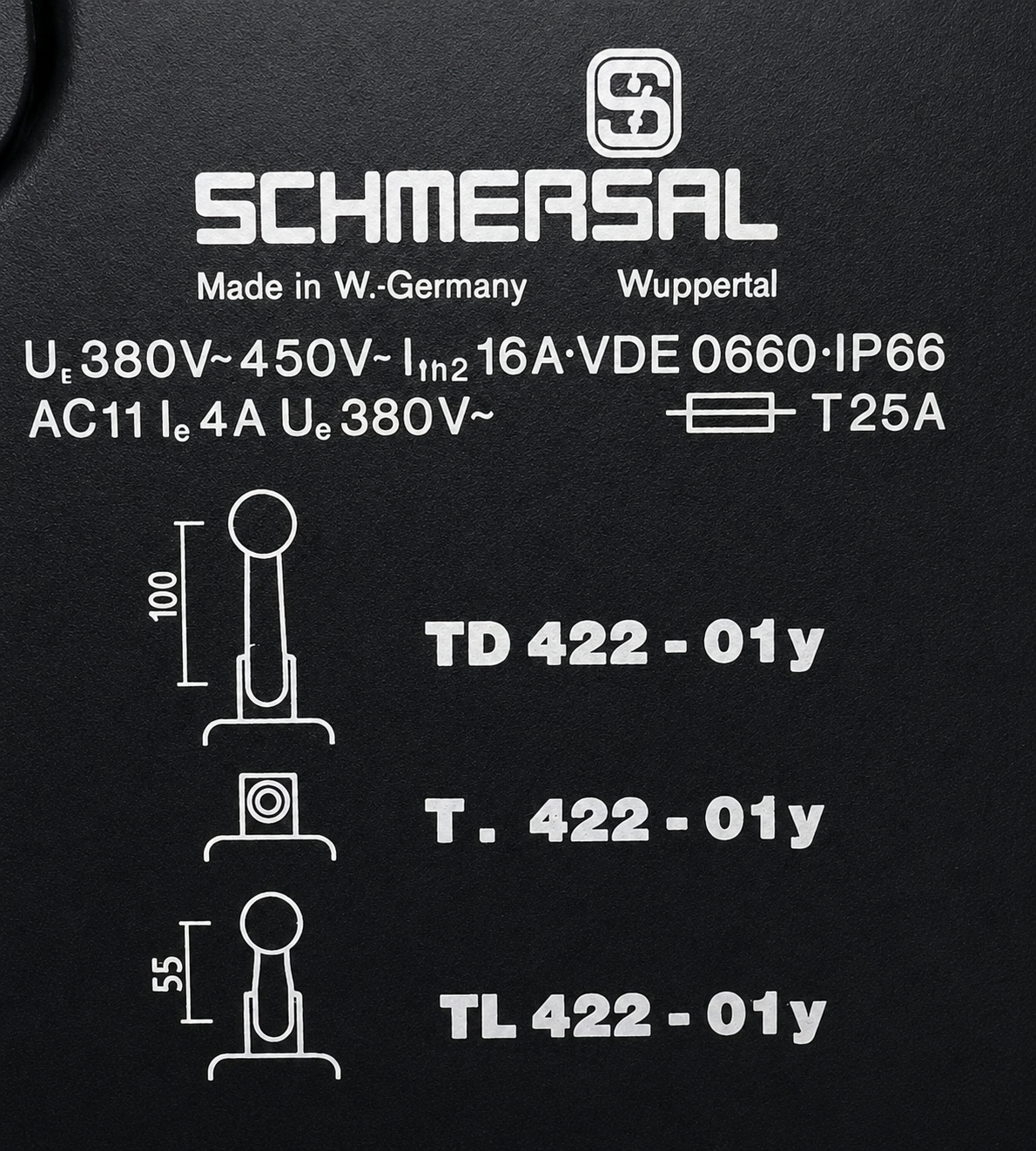 Schmersal Td 422-01y Limit Switch thumbnail