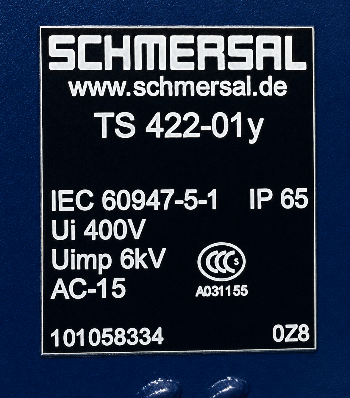 SCHMERSAL TS 422-01y LIMIT SWITCH thumbnail