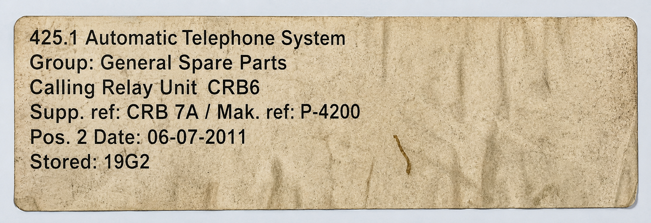 Evac 5775500 Control Mechanism Vacuum Toilet System thumbnail