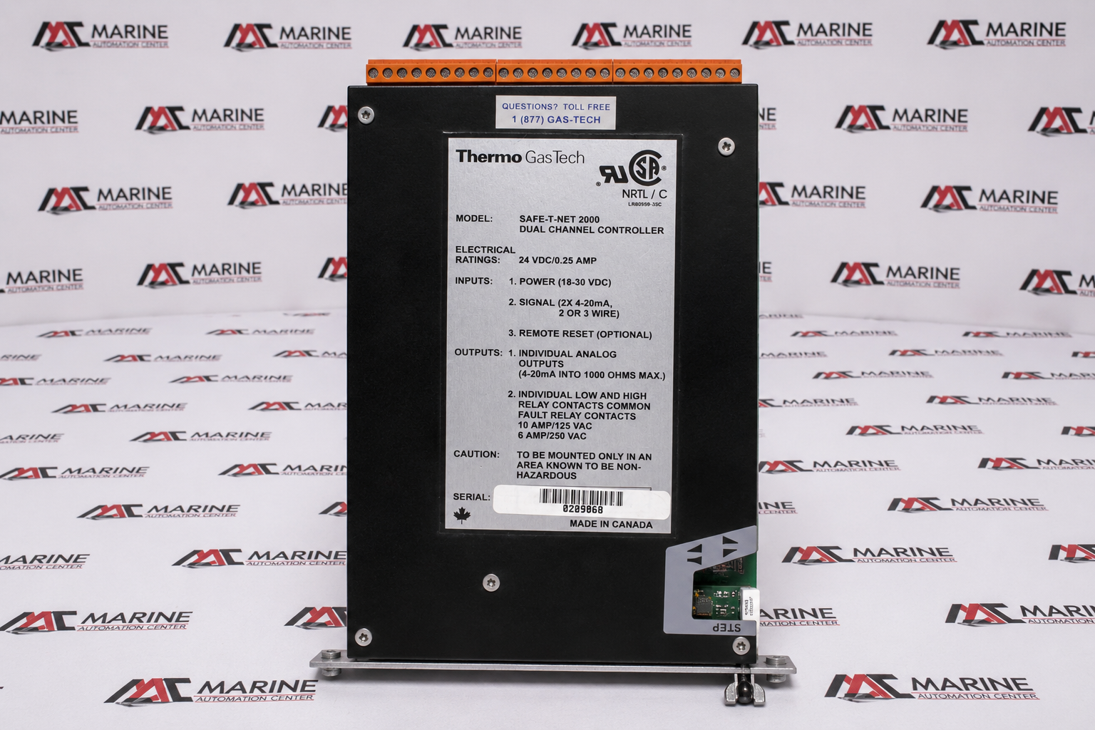 Thermo GasTech Safe-T-Net 2000 Dual-Channel Controller thumbnail