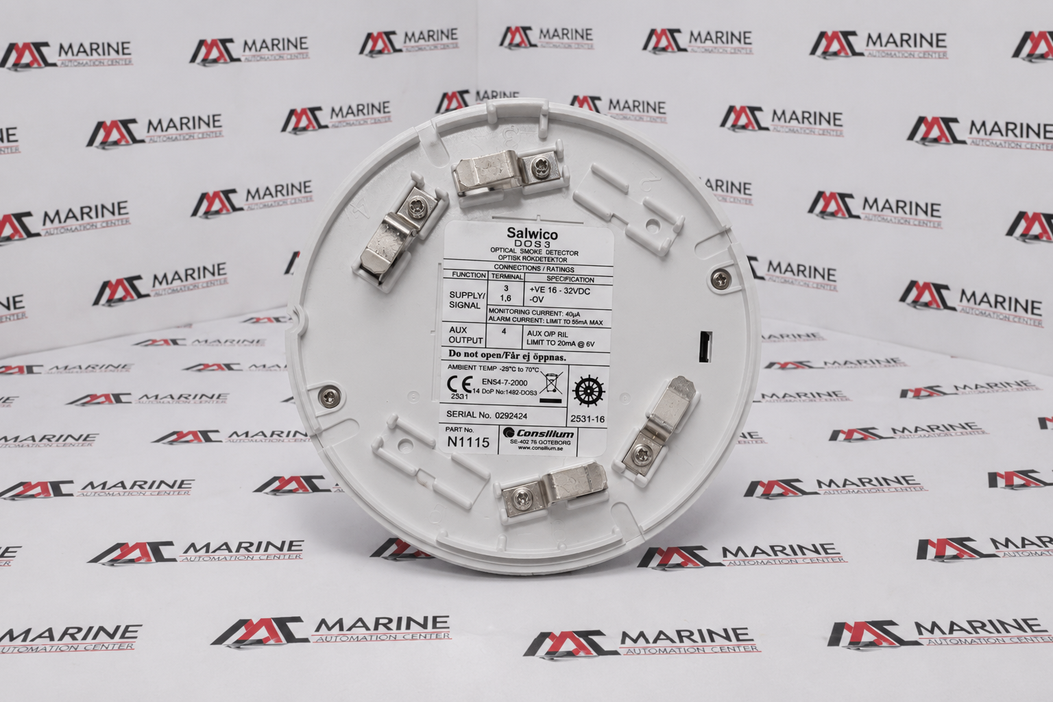 Consilium Salwico DOS3 Optical Smoke Detector thumbnail